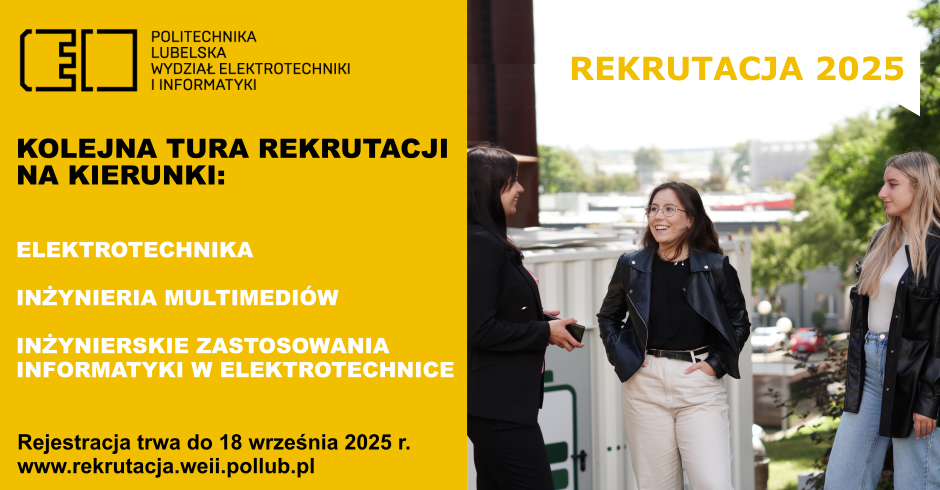 Kolejna tura rekrutacji na WEiI