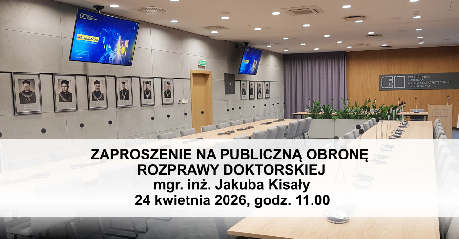 Zaproszenie na publiczną obronę