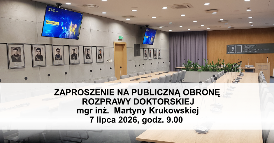 Zaproszenie na publiczną obronę