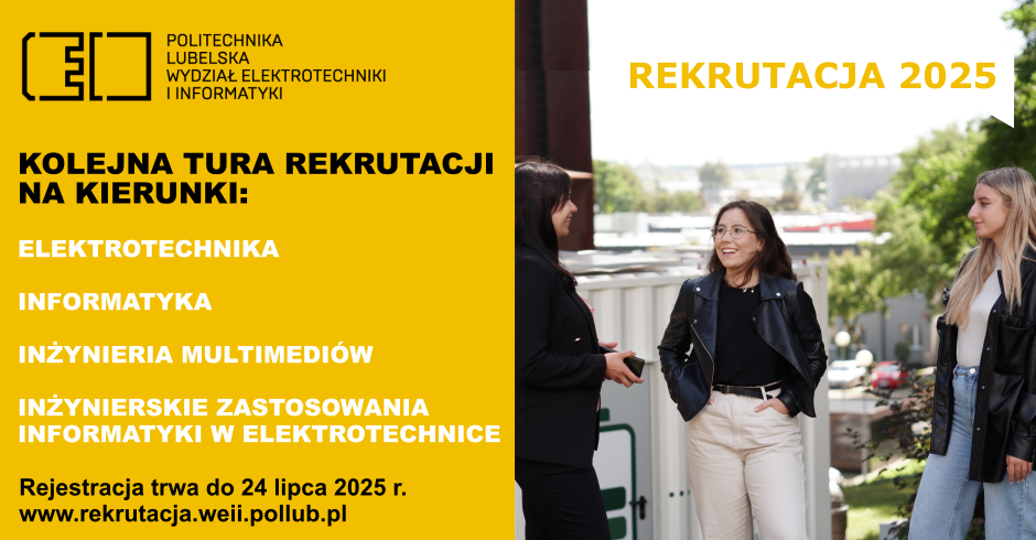 Kolejna tura rekrutacji na WEiI