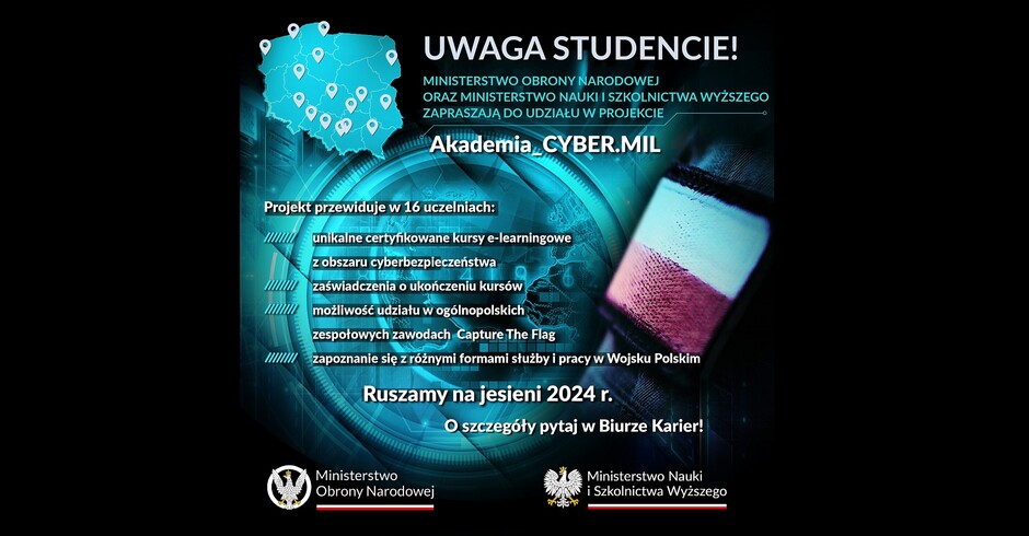 Akademia CYBER.MIL - REKRUTACJA TRWA!